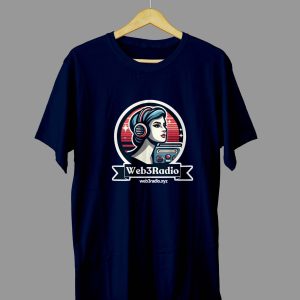 Web3radio T-Shirt (Navy)